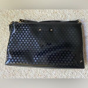 Kate Spade Black Polka Dot Crossbody Purse
